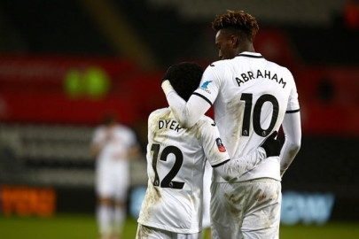 swansea breeze into fa cup quarter finals swansea breeze into fa cup quarter finals