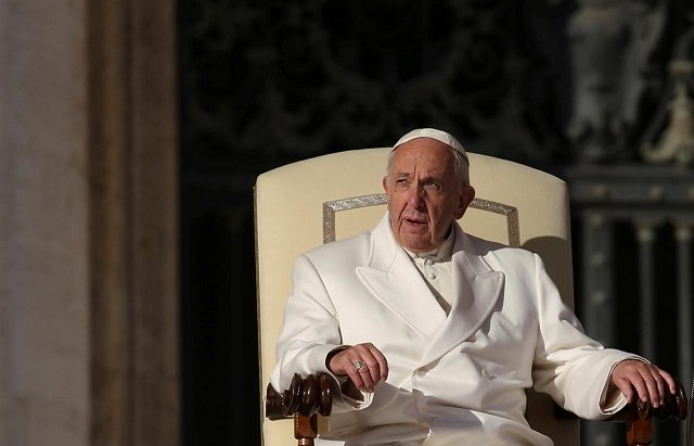 pope francis leads his wednesday general audience in saint peter 039 s square at the vatican january 24 2018 photo reuters