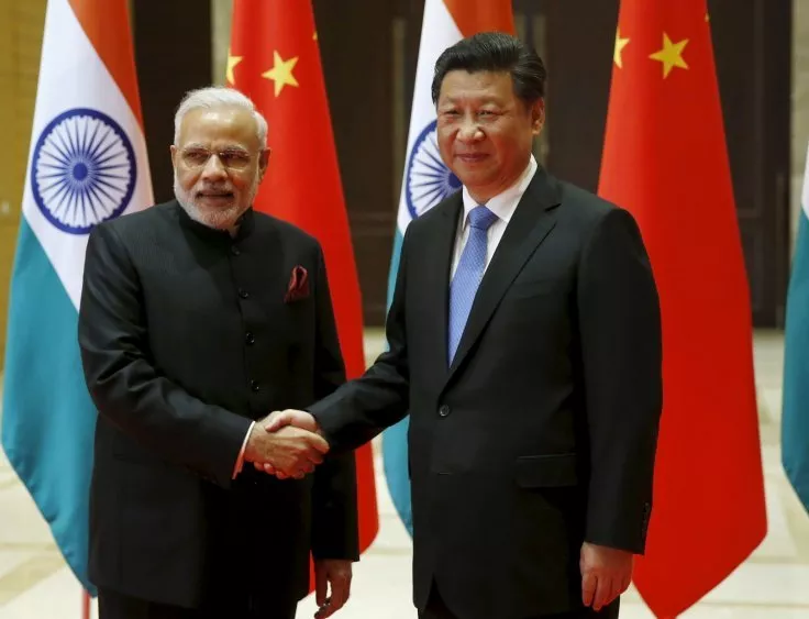 ndian prime minister narendra modi l and chinese president xi jinping shake hands before they hold a meeting in xian shaanxi province china may 14 2015 photo reuters file ndian prime minister narendra modi l and chinese president xi jinping shake hands before they hold a meeting in xian shaanxi province china may 14 2015 photo reuters file