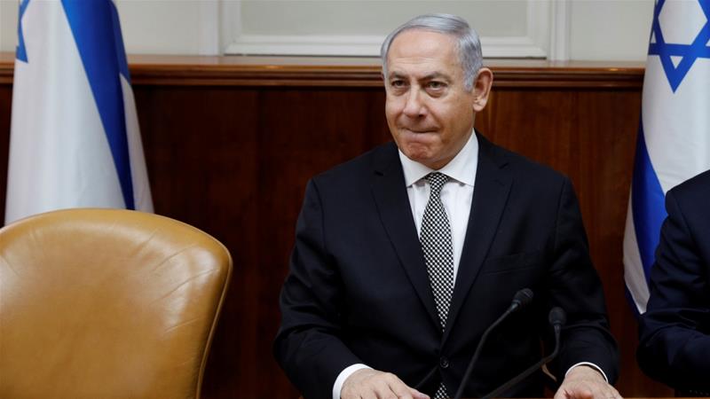 israeli prime minister benjamin netanyahu says he is the victim of police persecution over corruption allegations photo reuters