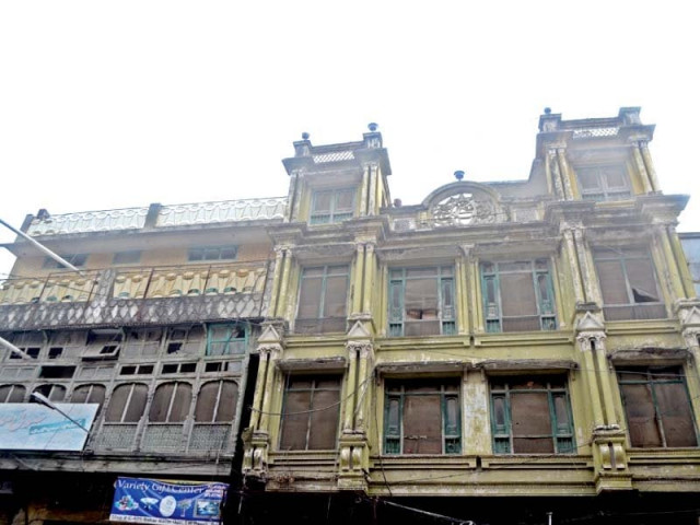some of the buildings in old city area of rawalpindi that have been marked for demolition photo waseem imran express some of the buildings in old city area of rawalpindi that have been marked for demolition photo waseem imran express
