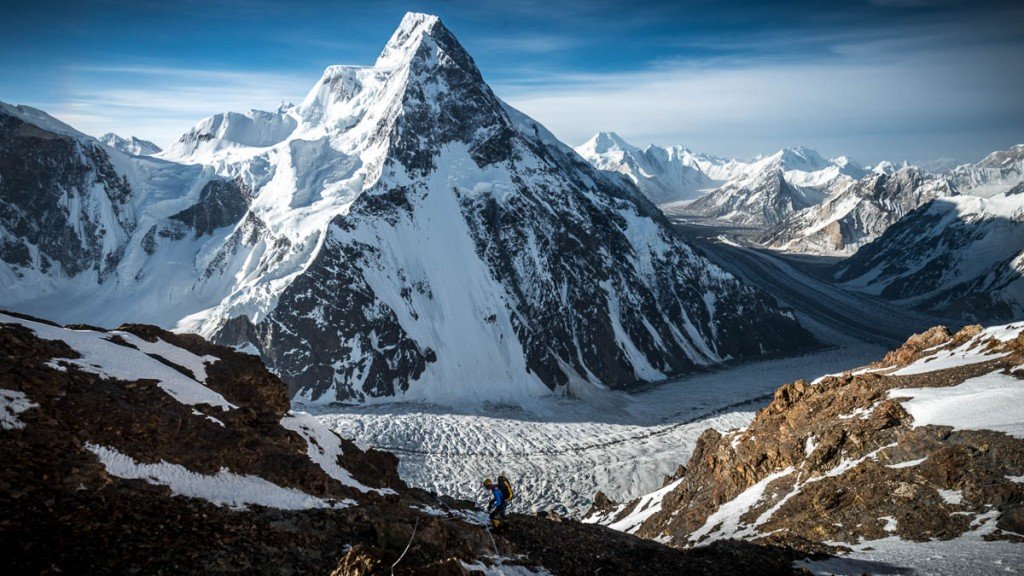 little wonder nine year old girl youngest to scale quz sar peak