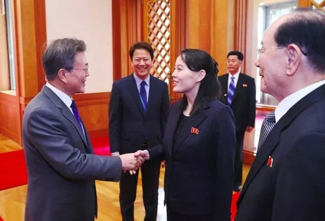 kim yo jong 039 s trip to seoul marked the first visit to the south by a member of the kim family since the end of the korean war photo afp kim yo jong 039 s trip to seoul marked the first visit to the south by a member of the kim family since the end of the korean war photo afp