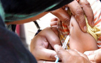 expired anti measles vaccine kills two children in nawabshah