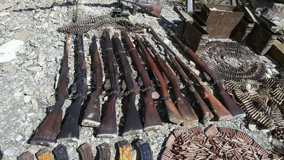 security forces recover large cache of arms ammunition in south waziristan
