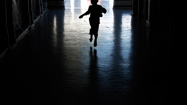 mute child reunited with family photo reuters