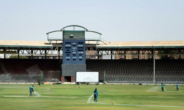 national stadium karachi photo afp national stadium karachi photo afp