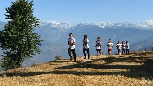 nepal now hosts a handful of races each year including the world 039 s highest marathon that starts at mount everest base camp at a breathless altitude of 5 364 metres photo afp