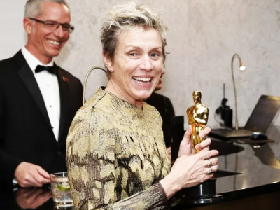 oscar best actress winner frances mcdormand s statuette briefly stolen oscar best actress winner frances mcdormand s statuette briefly stolen