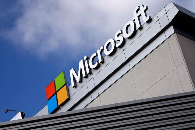 a microsoft logo is seen in los angeles california us on june 14 2016 photo reuters a microsoft logo is seen in los angeles california us on june 14 2016 photo reuters