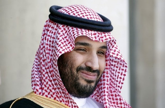 saudi crown prince goes to the west photo reuters