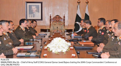 top security huddle army pledges to carry forward anti terror gains