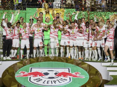 leipzig coach proud of maiden title leipzig coach proud of maiden title