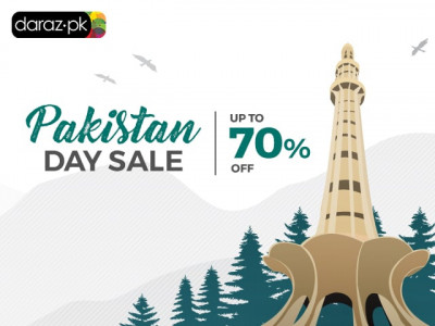 celebrate pakistan day sale exclusively with daraz