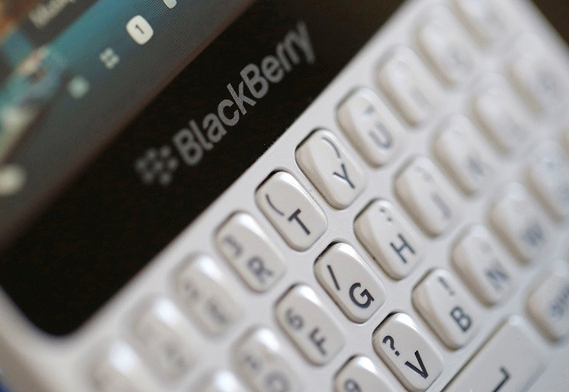 a blackberry smartphone is displayed in this illustration picture august 22 2016 photo reuters a blackberry smartphone is displayed in this illustration picture august 22 2016 photo reuters