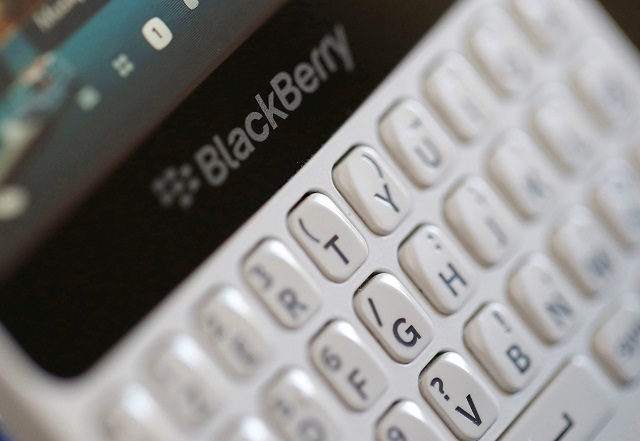 a blackberry smartphone is displayed in this illustration picture august 22 2016 photo reuters