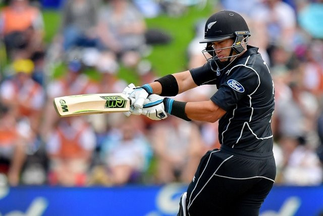 great form taylor s 181 was his second century in three odis as he single handedly won black caps the first match of the series as well with 113 off 116 balls photo afp great form taylor s 181 was his second century in three odis as he single handedly won black caps the first match of the series as well with 113 off 116 balls photo afp