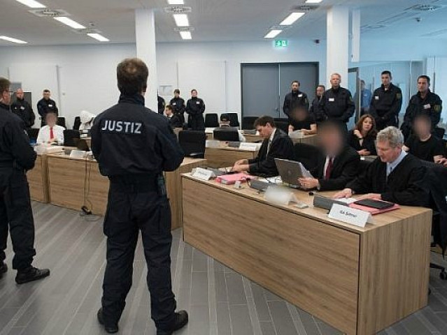 defendants of the terror group accused of attacking refugee shelters and political opponents during their trial at a courtroom inside a correctional facility in dresden germany photo afp file defendants of the terror group accused of attacking refugee shelters and political opponents during their trial at a courtroom inside a correctional facility in dresden germany photo afp file