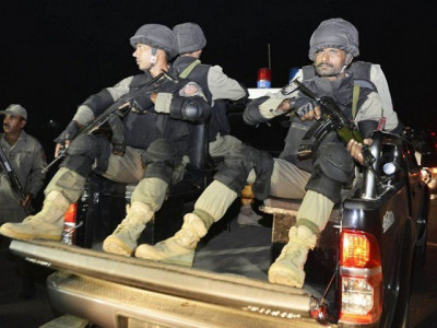 radd ul fasaad fc recovers cache of arms ammunition in kohlu raid