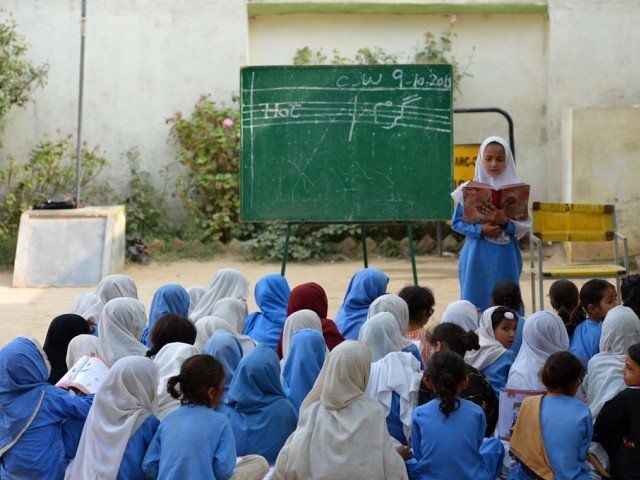 over 11 million children out of school in punjab photo afp