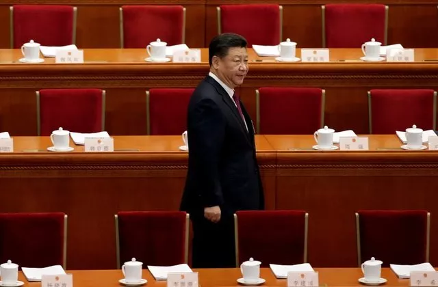 chinese president xi jinping arrives for the opening session of the national people 039 s congress npc at the great hall of the people in beijing china photo reuters chinese president xi jinping arrives for the opening session of the national people 039 s congress npc at the great hall of the people in beijing china photo reuters