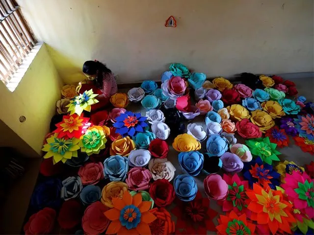an inmate at tihar jail the largest complex of prisons in south asia makes decorations for an event to mark international women 039 s day in new delhi india march 7 2018 photo reuters an inmate at tihar jail the largest complex of prisons in south asia makes decorations for an event to mark international women 039 s day in new delhi india march 7 2018 photo reuters