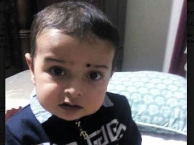 two year old muhammad maier hashir jawwad photo courtesy the times of india two year old muhammad maier hashir jawwad photo courtesy the times of india