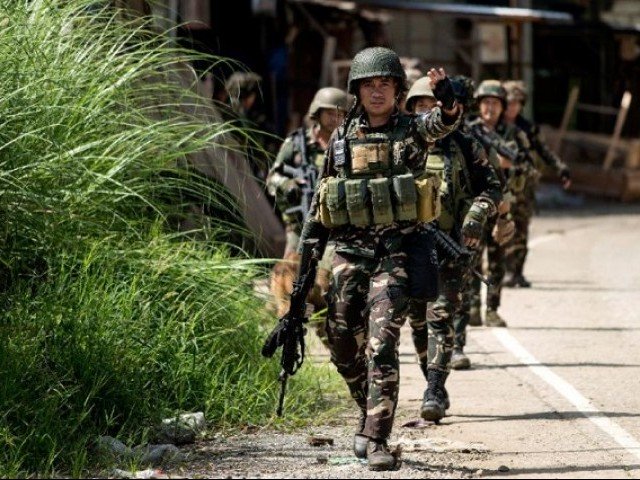 philippine troops fighting militants linked to islamic state in marawi city photo afp