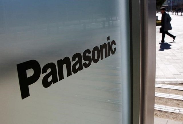 a man is seen next to panasonic 039 s logo at panasonic center in tokyo japan february 2 2017 photo reuters