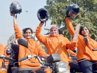 women on wheels trains 3 500 women across punjab women on wheels trains 3 500 women across punjab