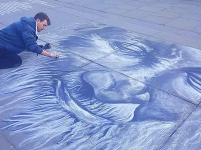 british artist creates mural to honour abdul sattar edhi for philanthropy british artist creates mural to honour abdul sattar edhi for philanthropy