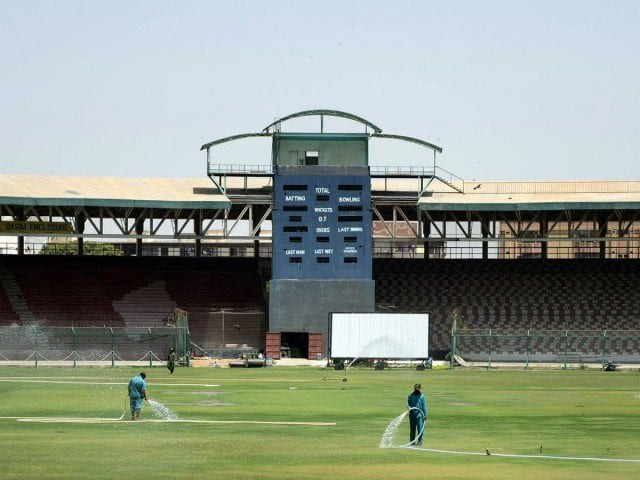 the matches will be played on april 1 2 and 4th in national stadium photo afp the matches will be played on april 1 2 and 4th in national stadium photo afp