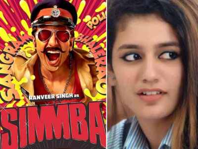 priya varrier to reportedly star opposite ranveer singh in simbaa
