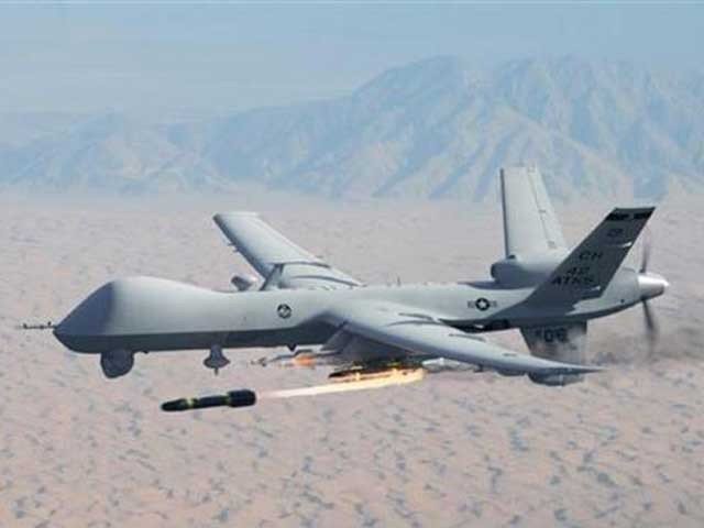 the drone strike targeted the hideout of the islamic state resulting in the death of terrorists photo express file