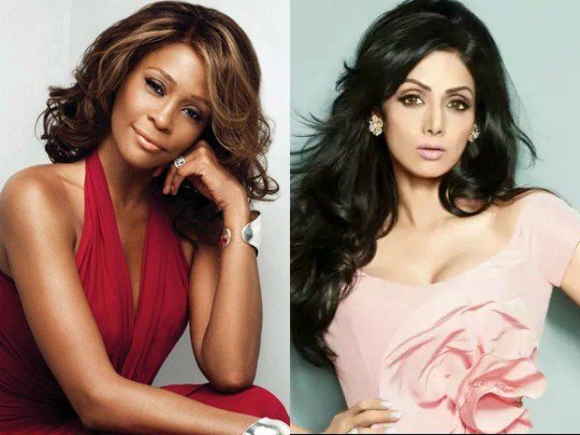 freak coincidence sridevi s death bares striking similarity to singer whitney houston s