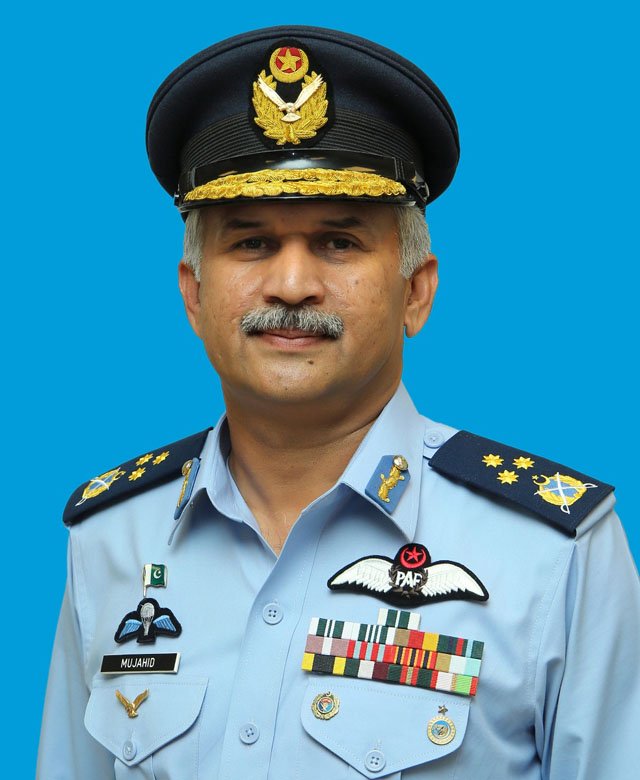 air marshal mujahid anwar khan designated as new chief of air staff