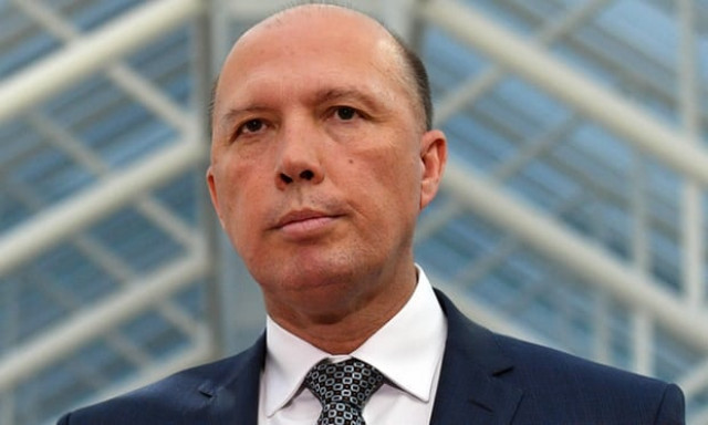 australian minister for home affairs peter dutton said white farmers in south africa faced horrific circumstances photo courtesy the guardian australian minister for home affairs peter dutton said white farmers in south africa faced horrific circumstances photo courtesy the guardian