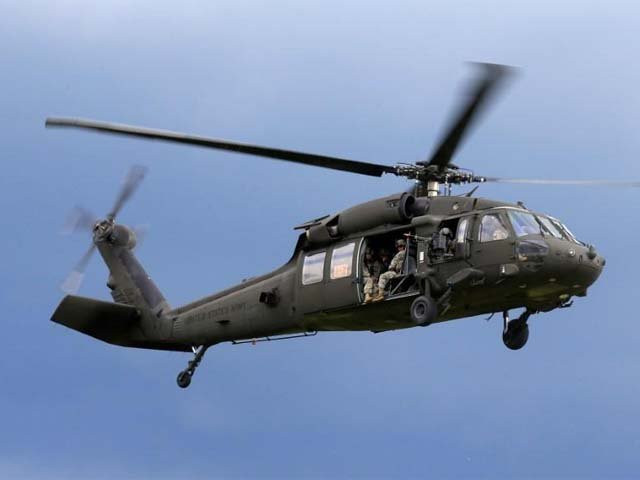 a us military official told the us hh 60 pave hawk helicopter was carrying seven people photo reuters file a us military official told the us hh 60 pave hawk helicopter was carrying seven people photo reuters file