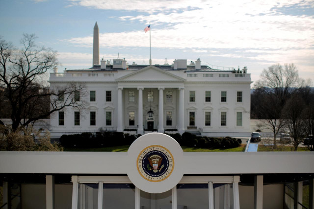 a reviewing stand is seen outside of the white house in washington photo reuters a reviewing stand is seen outside of the white house in washington photo reuters