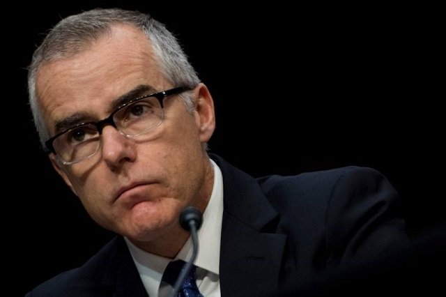 mccabe said the inspector general 039 s probe quot became part of an unprecedented effort by the administration driven by the president himself to remove me from my position destroy my reputation and possibly strip me of a pension that i worked 21 years to earn quot photo afp file