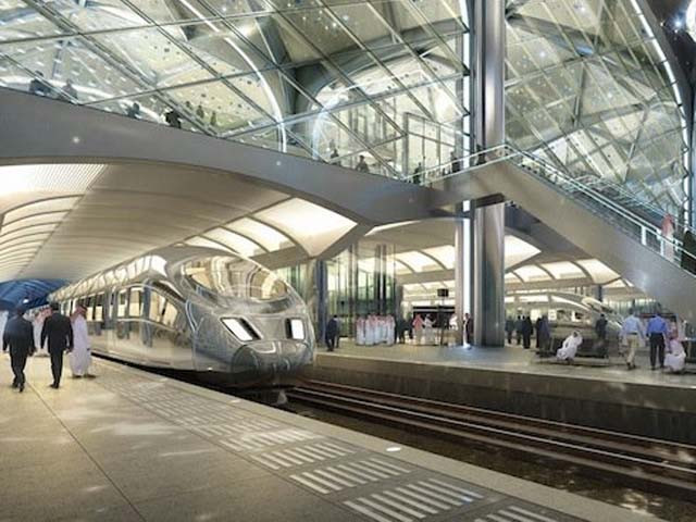 the train is expected to carry nearly 60 million passengers a year photo courtesy gulf news the train is expected to carry nearly 60 million passengers a year photo courtesy gulf news