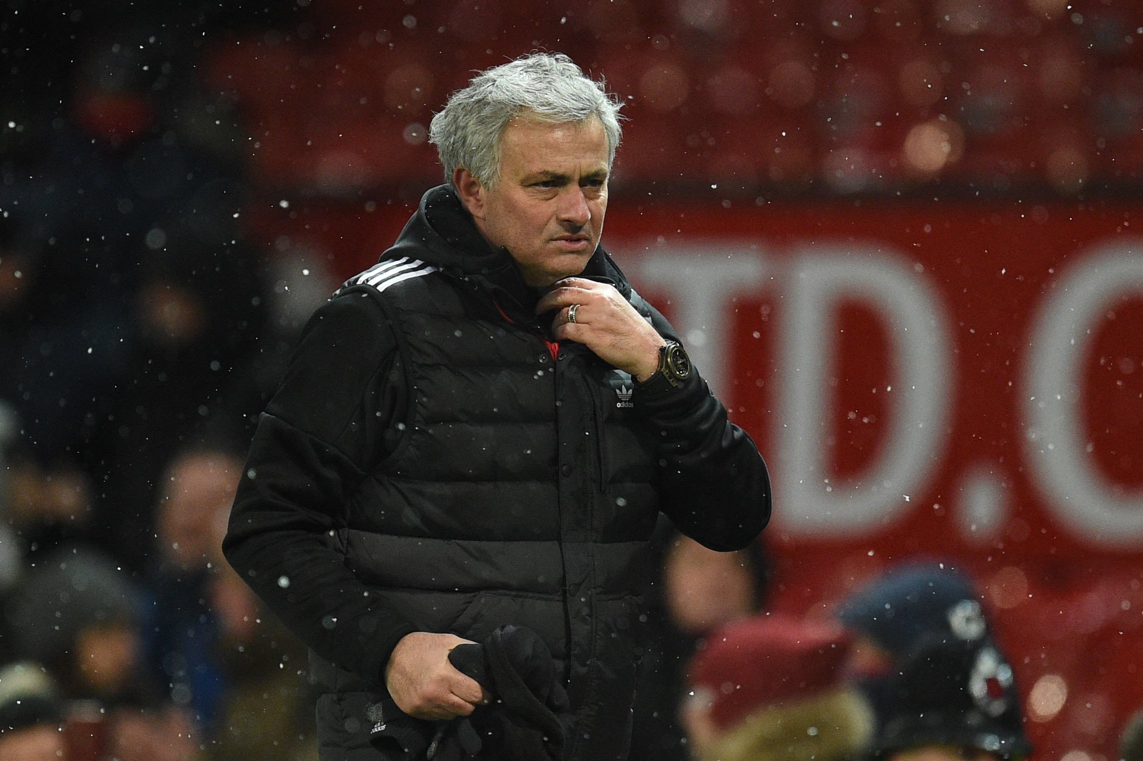 united won 2 0 but mourinho believes his team was lacklustre and should have played much better photo afp