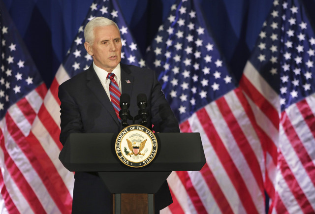 us vice president mike pence photo afp us vice president mike pence photo afp