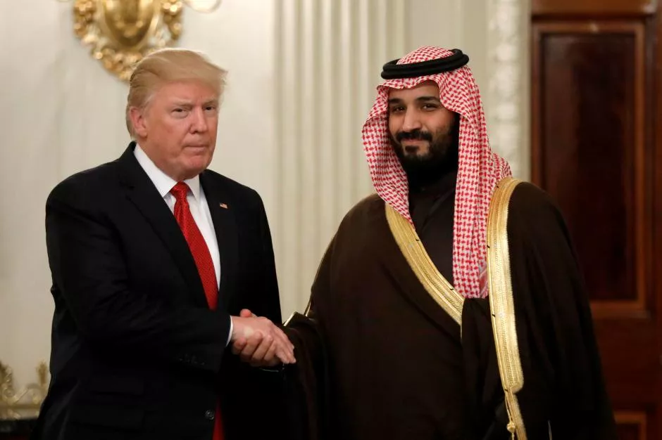 u s president donald trump and saudi deputy crown prince and minister of defense mohammed bin salman meet at the white house in washington u s march 14 2017 photo reuters u s president donald trump and saudi deputy crown prince and minister of defense mohammed bin salman meet at the white house in washington u s march 14 2017 photo reuters