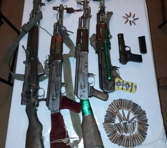 five terrorists arrested weapons recovered in balochistan raids five terrorists arrested weapons recovered in balochistan raids
