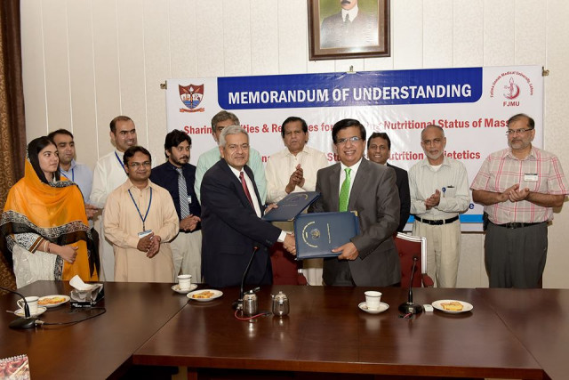 fakhar imam said this was the first mou signed by the fjmu since its establishment it would prove be a milestone for improving healthcare system in the country photo uvas facebook page fakhar imam said this was the first mou signed by the fjmu since its establishment it would prove be a milestone for improving healthcare system in the country photo uvas facebook page