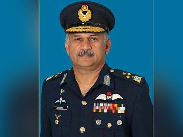 air chief marshal mujahid anwar khan photo express air chief marshal mujahid anwar khan photo express