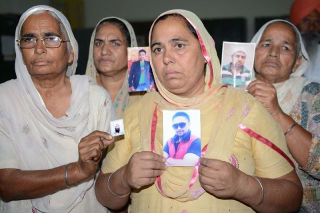 thirty nine indian workers were abducted in june 2014 when is militants overran large swathes of territory in iraq and captured mosul    india has confirmed they are dead photo afp