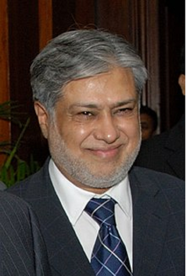 former finance minister ishaq dar photo wikimedia commons