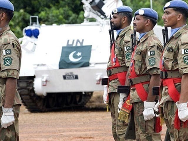 un lauds pakistan for contributing troops to maintain global peace